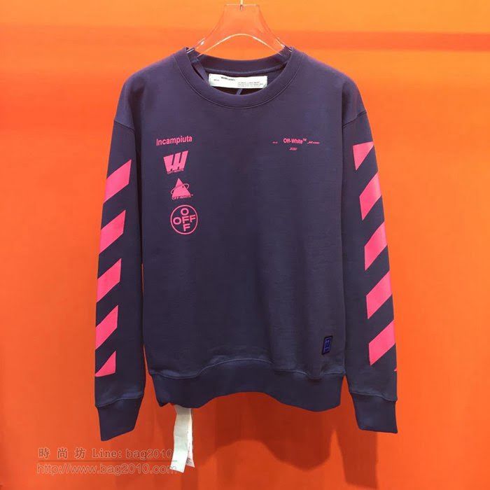OffWhite男裝 19-20FW新款 最高品質 off男士圓領男衛衣 男士秋季新款單品  tzy2345